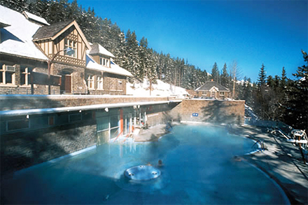 Banff Upper Hot Springs, Banff National Park, Canadian Rockies