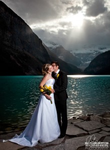 Canadian Rockies Wedding Photos by Bonner Photography