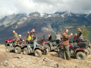 See the Canadian Rockies on an ATV