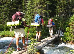 Alpine wilderness up close and personal: backpacking the Canadian Rockies.
