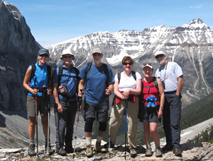 See the Canadian Rockies on easy mode: take a hiking or walking tour.